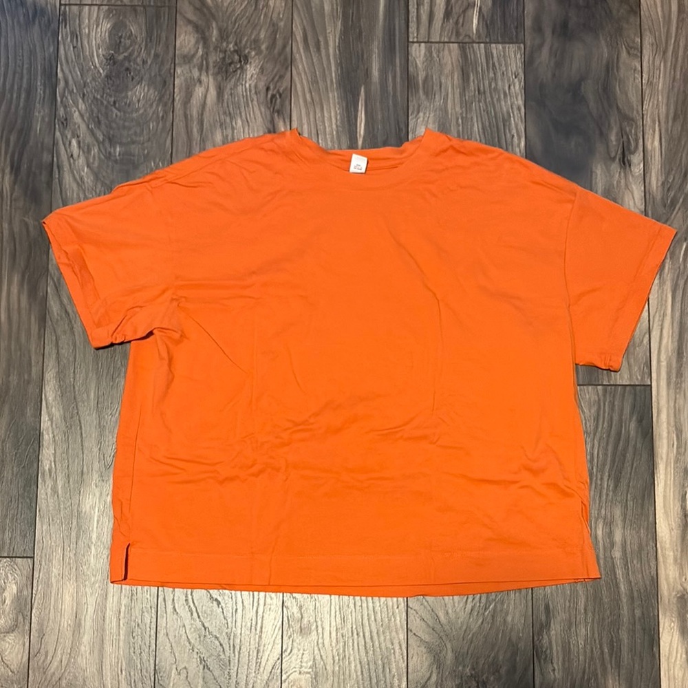 Old Navy Bold Orange Vintage Tee